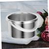 Didiseaon 2pcs Aluminum Wax Melting Pot Hair Removal Wax Warmer Temperature Portable Waxing Bowl for Home and Salon Use view 4