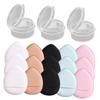 HONMEET 15pcs Mini Finger Powder Puff for Loose Powder Makeup Washable Foundation Applicators for Women for Cream Compact Storage Boxes view 1
