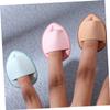 HONMEET 15pcs Mini Finger Powder Puff for Loose Powder Makeup Washable Foundation Applicators for Women for Cream Compact Storage Boxes view 4