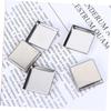 SKISUNO 60pcs Empty Square Stainless Steel Pans for Diy Eyeshadow Blusher and Powder Durable Makeup Tins for Pressed Powders for Crafting and Cosmetic Projects view 3