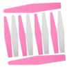 BIUDECO 10pcs Nail Files Dual-sided Nail Buffer Strips for Polishing and Shaping Durable Sponge Manicure and Home Use Pink Color view 1