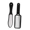 CANIGHT 2pcs Stainless Steel Double Sided Foot File for Pedicure Remover Tool and Ergonomic Non- Handle for Easy Dead Skin Removal view 1
