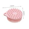 IWOWHERO Multi-use Bath Brush Silicone Shower Scrubber for Boy Girl Soft Hair Washing Tool view 2