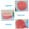 IWOWHERO Multi-use Bath Brush Silicone Shower Scrubber for Boy Girl Soft Hair Washing Tool view 4
