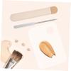 AUTSUPPL 1set Professional Stainless Steel Makeup Spatula for Mixing Foundation Creams Nail Art Dual-ended Cosmetic Stirring Rod Easy to Clean for Beauty Applications view 2