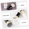 HONMEET 2pcs Ergonomic Shaving Brush Tool Comfortable Bristles for Men for Home Barber Shop Use Effortless Beard view 4