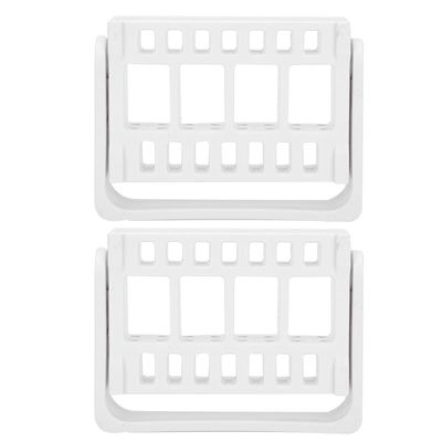 16pcs Rhombus Small Magnetic Needle Set with Stand for Physics Experiments, Teaching Instrument for Demonstrating Magnetic Fields and Current Direction in Schools and Labs (White)