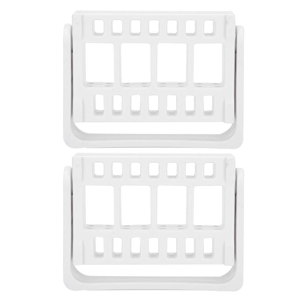 16pcs Rhombus Small Magnetic Needle Set with Stand for Physics Experiments, Teaching Instrument for Demonstrating Magnetic Fields and Current Direction in Schools and Labs (White)