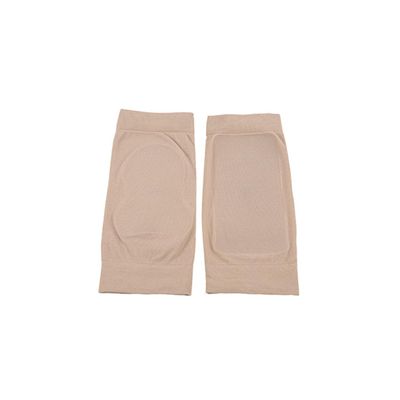 COLLBATH 1pair Sebs Breathable Heel Sleeves for Cracked Heels and Ankle Support Moisturizing Open Toe Protector Short Design Khaki for Men and Women