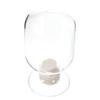 Cabilock Glass Cloche Jar Lids Vintage Style Jar for Match Potion Storage Display view 1