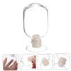 Cabilock Glass Cloche Jar Lids Vintage Style Jar for Match Potion Storage Display view 2