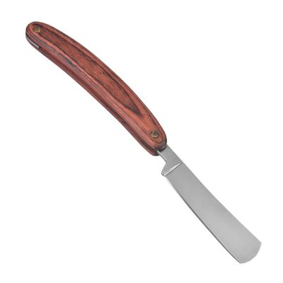 WOONEKY Vintage Manual Barber Razor Stainless Steel Beard Trimmer for Men Classic Shaving Tool for Grooming and Eyebrow Shaping