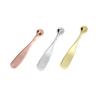 WOONEKY 3pcs Metal Eye Cream Applicator Face Massage Stick Manual Facial Tool for Eye Cream and Mask Application Reduces Puffiness Gold Rose Gold Silver Options view 1