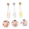 WOONEKY 3pcs Metal Eye Cream Applicator Face Massage Stick Manual Facial Tool for Eye Cream and Mask Application Reduces Puffiness Gold Rose Gold Silver Options view 3