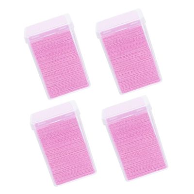 WOONEKY Professional Lint Eyelash Glue Remover Wipes Cotton Pads for Beauty Salons