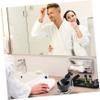 SKISUNO Shaving Kit for Men Includes Shaving Brush Mustache Brush and Foam Stand Professional Beard Grooming Tools view 4