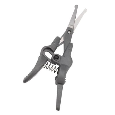 BIUDECO 4pcs Round Head Nose Hair Scissors for Men Women Eyebrow Beard Trimmer Grooming Scissors Smooth Edges