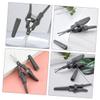 BIUDECO 4pcs Round Head Nose Hair Scissors for Men Women Eyebrow Beard Trimmer Grooming Scissors Smooth Edges view 3