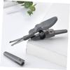 BIUDECO 4pcs Round Head Nose Hair Scissors for Men Women Eyebrow Beard Trimmer Grooming Scissors Smooth Edges view 4