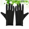 CANIGHT 12pairs Moisturizing Cotton Gloves for Protection Touching Gloves Durable and Comfortable for Gardening Cleaning and Jewelry Handling s Black view 3