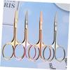 Healeved Professional Barber Scissor Kit 4pcs Scissors for Men Beard Trimming Precision Stainless Steel Easy to Use Random Color view 3