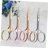 Healeved Professional Barber Scissor Kit 4pcs Scissors for Men Beard Trimming Precision Stainless Steel Easy to Use Random Color view 4