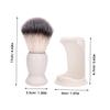 BELLIFFY 1set Shaving Brush Sturdy Stand for Men Includes Beard Brush and Cleaning Tool Grooming Kit for Beard Care and Maintenance view 2