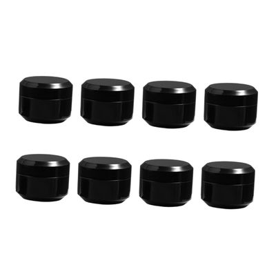 8pcs Empty Face Cream Container Jars, Leak Proof PP Reusable
