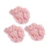SKISUNO 3pcs Soft Exfoliating Bath Gentle Skin Cleaning Shower Scrubbers for Body Exfoliation for Back Cleaning and Shower Gel Savings Pe Mesh Design view 1