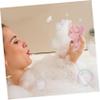 SKISUNO 3pcs Soft Exfoliating Bath Gentle Skin Cleaning Shower Scrubbers for Body Exfoliation for Back Cleaning and Shower Gel Savings Pe Mesh Design view 3