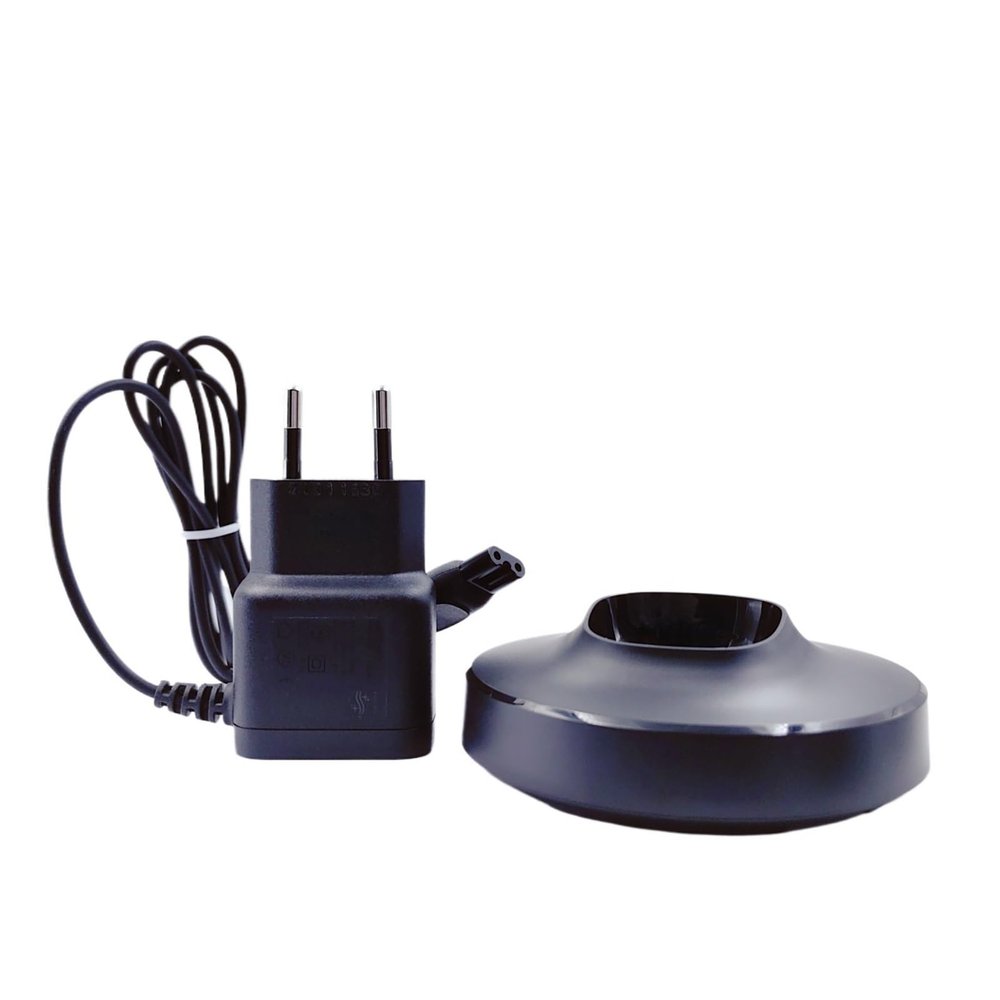 AC51/15V Charging Stand Base With HQ8505 Charger Cord Compatible For Philips Series 5000 7000 9000 Shaver S5531 S7731 S7735 S5536(EU)