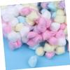 FRCOLOR 1bag Cotton Balls for Makeup and Facial Care Soft and Absorbent Pure Cotton for Home and Salon Use Gentle Skin Resealable Packaging view 2