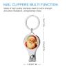 Vintage Santa Claus Illustrations Nail Clippers Toenail Clipper Cutters Christmas Professional Nail Trimmer Nail Cuticle Cutter for Women Men view 2