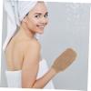 MUSISALY 2pcs Jute Woven Scrub Bath Gloves Exfoliating Body Scrubber for Smooth Skin for Bathing Natural Material Practical Lightweight Design view 3