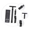 WOONEKY 2sets Men Safety Razor Kit Double-edge Razor Blades Manual Shaving Cutter for Beard Face Leg Travel view 3