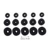 AUTSUPPL 15pcs Diy Hair Styles Tool Hair Styling Accessories Donut Bun Maker for view 2