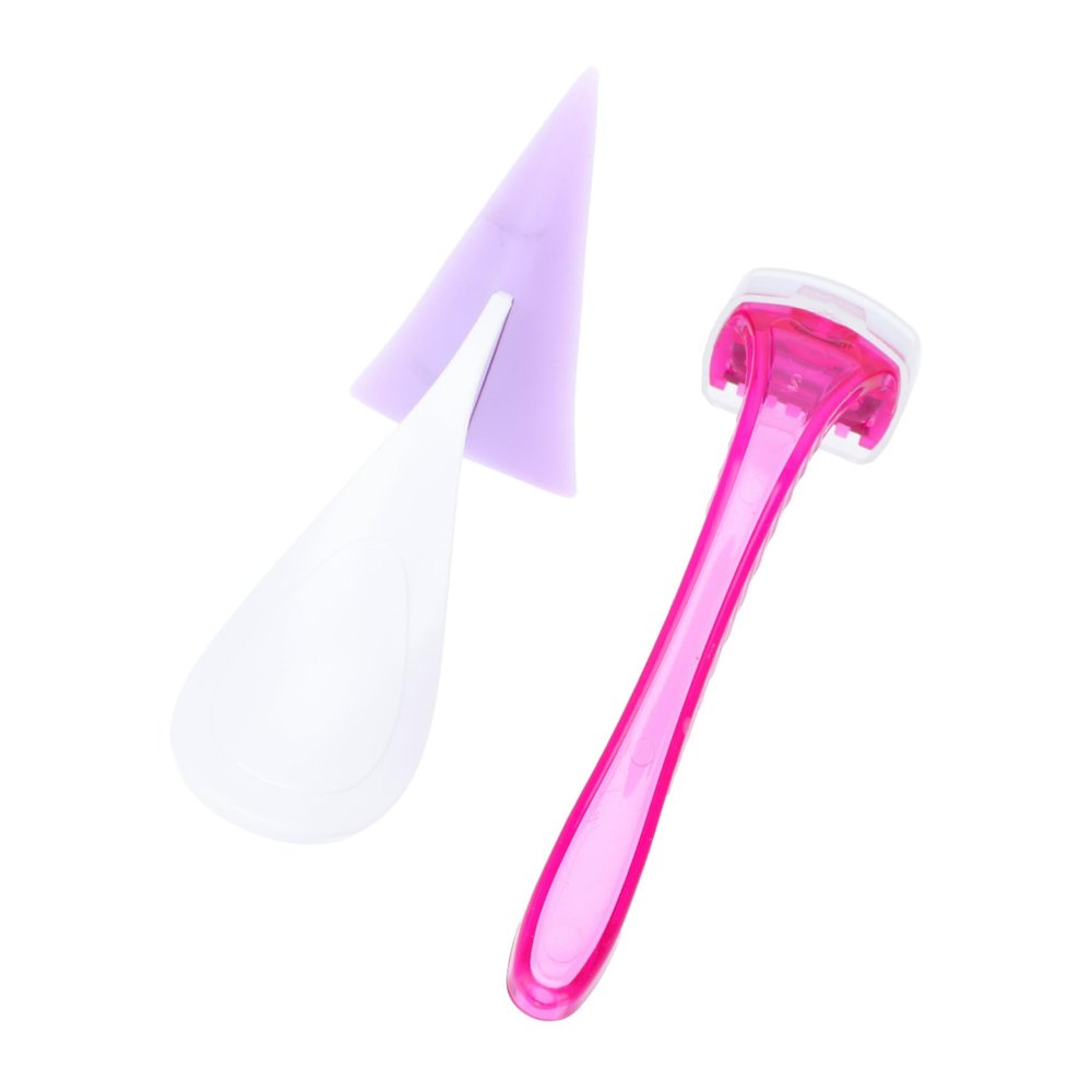 AUTSUPPL 1set Silicone Shaver for Women Compact Hair Razor Tool for Private Areas Random Easy to Use and Travel-Friendly for Personal Grooming