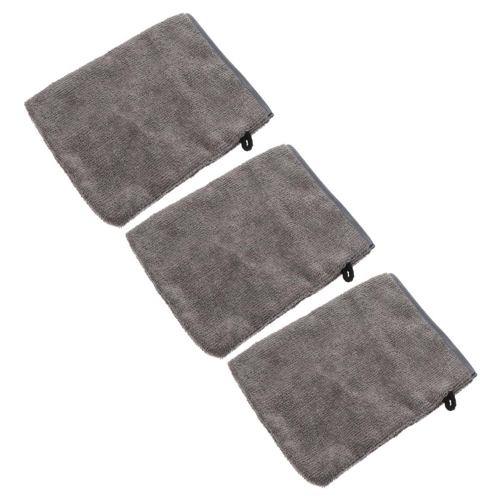 Healeved 3pcs Face Cleaning Gloves Makeup Remover Shower Glove Exfoliating Beauty Supply