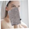 Healeved 3pcs Face Cleaning Gloves Makeup Remover Shower Glove Exfoliating Beauty Supply view 3