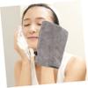 Healeved 3pcs Face Cleaning Gloves Makeup Remover Shower Glove Exfoliating Beauty Supply view 4