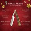Naked Armor Lac Straight Razor - Shave Ready Japanese Steel Straight Razors for Men with Sandalwood Scale, Case Included, Close Shave view 4