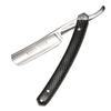 Naked Armor Elyan Straight Razor - Shave Ready Japanese Steel Straight Razors for Men with Resin Scale, Case Included, Close Shave view 1