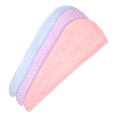 OHPHCALL Microfiber Hair Towel Set 3pcs Soft Hair Wrap Hat for Women Fast Drying Absorbent