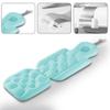 Full Body Bath Pillow, Full Body Bath Pillow Non-Slip Bathtub Mat, The Full Body Bath Pillows for Tub for Tub Neck Back Support Quick Drying Headrest Cushion,Adult Bathtub Pillow Bath Pillows(Blue) view 2