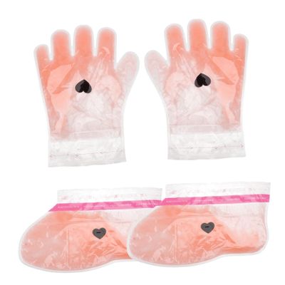 Healeved Beauty Care Hand Foot Wax Covers Paraffin Wax Gloves for Hand and Foot Gentle Exfoliating for Soft Sk