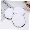 SOESFOUFU 3pcs Microfiber Makeup Wipes Reusable Washable Pads for Face Natural Makeup for Skin Types view 3