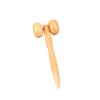 COOLHIYA Wooden Mini Massager for Relief Manual Rolling Massage Tool for Men Women Natural Wood Facial Roller for Soothing Stiffness and Stress Relief view 2