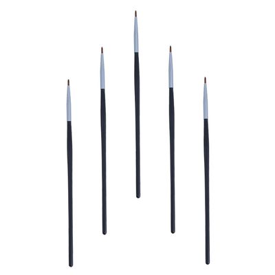 Gogogmee Quality Makeup Brushes Set 5pcs Eye Liner Lip Brush Easy Application Portable for Women Random Style