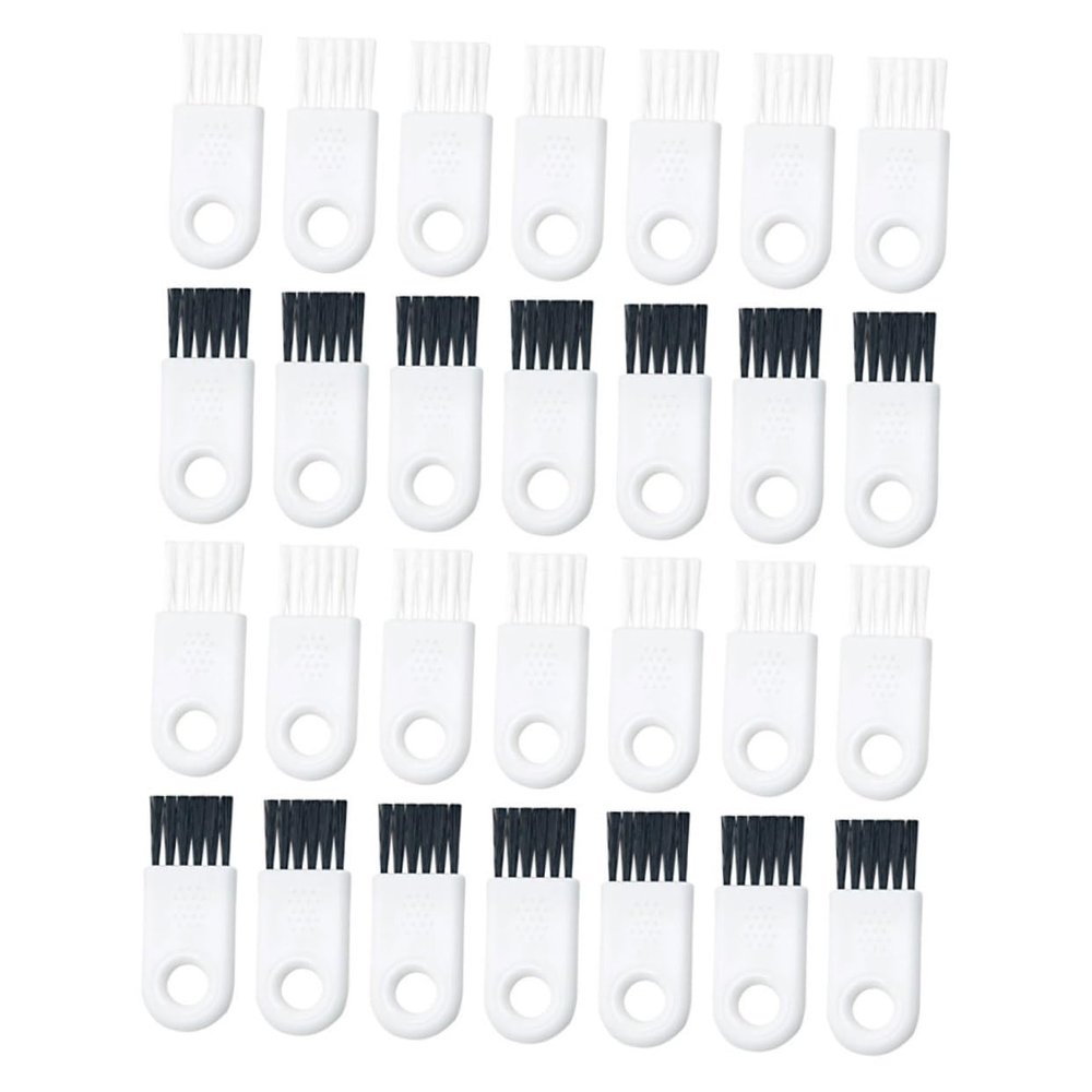 Gogogmee 30pcs Electric Shaver Cleaning Brush Set Mini Razor Brush High Cleaning Efficiency for Personal Care and Grooming