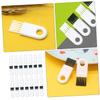 Gogogmee 30pcs Electric Shaver Cleaning Brush Set Mini Razor Brush High Cleaning Efficiency for Personal Care and Grooming view 4